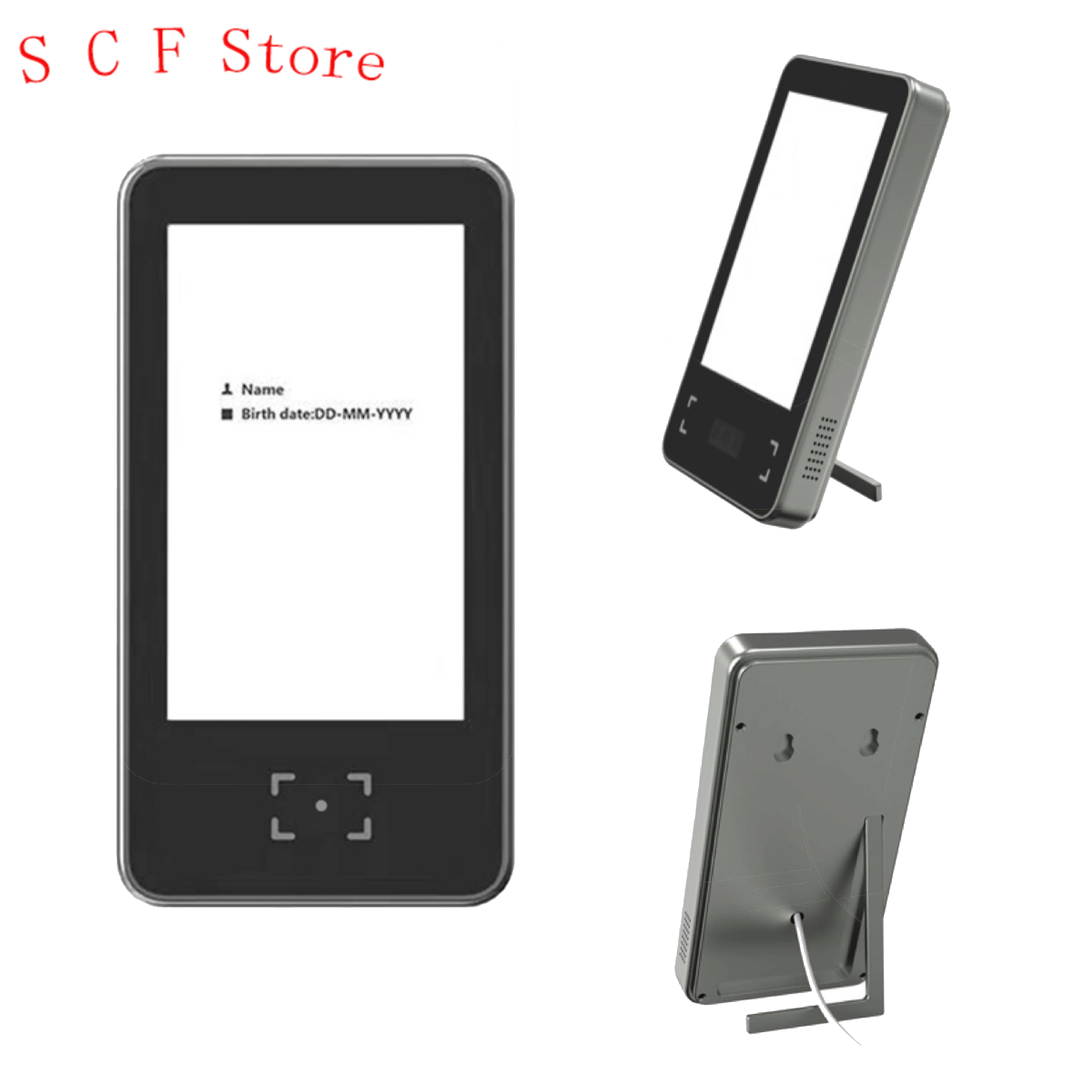 5 Inch Desktop Stand QR Code Reader Portable Green Pass QR Code Scanner Barcode Scanner
5 Inch Desktop Stand QR Code Reader Portable Green Pass QR Code Scanner Barcode Scanner