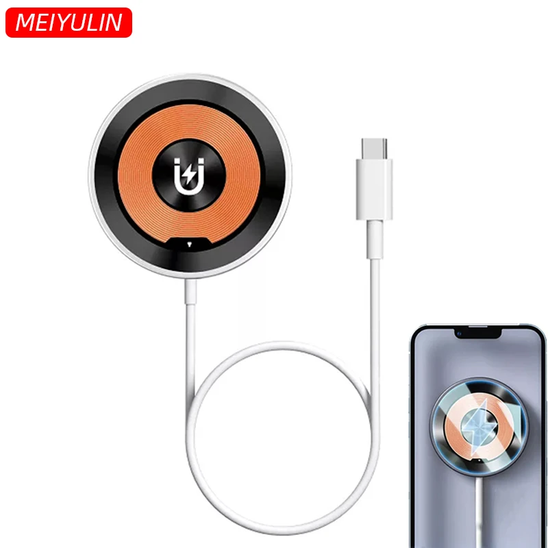 Portable Clear Magnetic Wireless Phone Charger 15W Fast Charging QC 3.0 Type C For iPhone 13 12 11 Pro Max Xiaomi Samsung HUAWEI
Portable Clear Magnetic Wireless Phone Charger 15W Fast Charging QC 3.0 Type C For iPhone 13 12 11 Pro Max Xiaomi Samsung HUAWEI