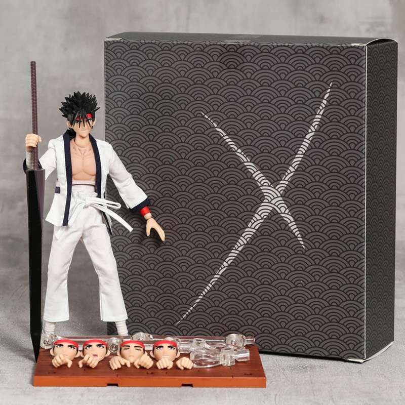 Dasin/Great Toys/GT Rurouni Kenshin Himura Sagara Sanosuke SHF 1/12 16cm/6 inch PVC Action Figure Model
Dasin/Great Toys/GT Rurouni Kenshin Himura Sagara Sanosuke SHF 1/12 16cm/6 inch PVC Action Figure Model