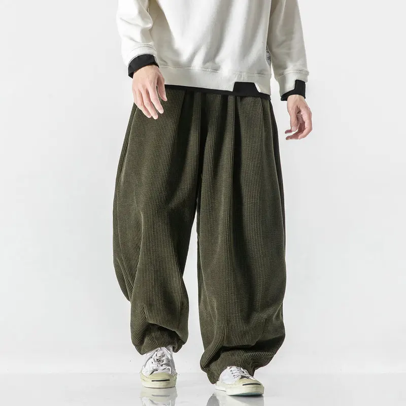 New Men's Casual Trousers Streetwear Harem Pants Fashion Woman Long Pants Big Size Loose Male Sweatpants Style
New Men's Casual Trousers Streetwear Harem Pants Fashion Woman Long Pants Big Size Loose Male Sweatpants Style