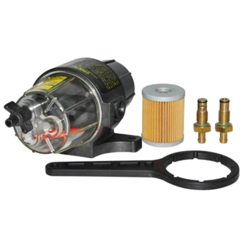 Yacht Engine UF-10K Fuel Filter Assembly-Transparent Bowl For All Outboard Engine Fuel Tanks
Yacht Engine UF-10K Fuel Filter Assembly-Transparent Bowl For All Outboard Engine Fuel Tanks