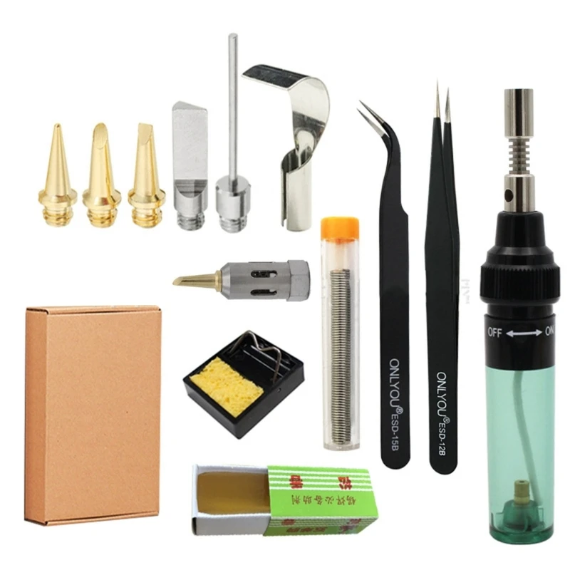 

14x паяльник ручка бутановый газ для электронных ПК инструмент для ремонта паяльника Прямая поставка