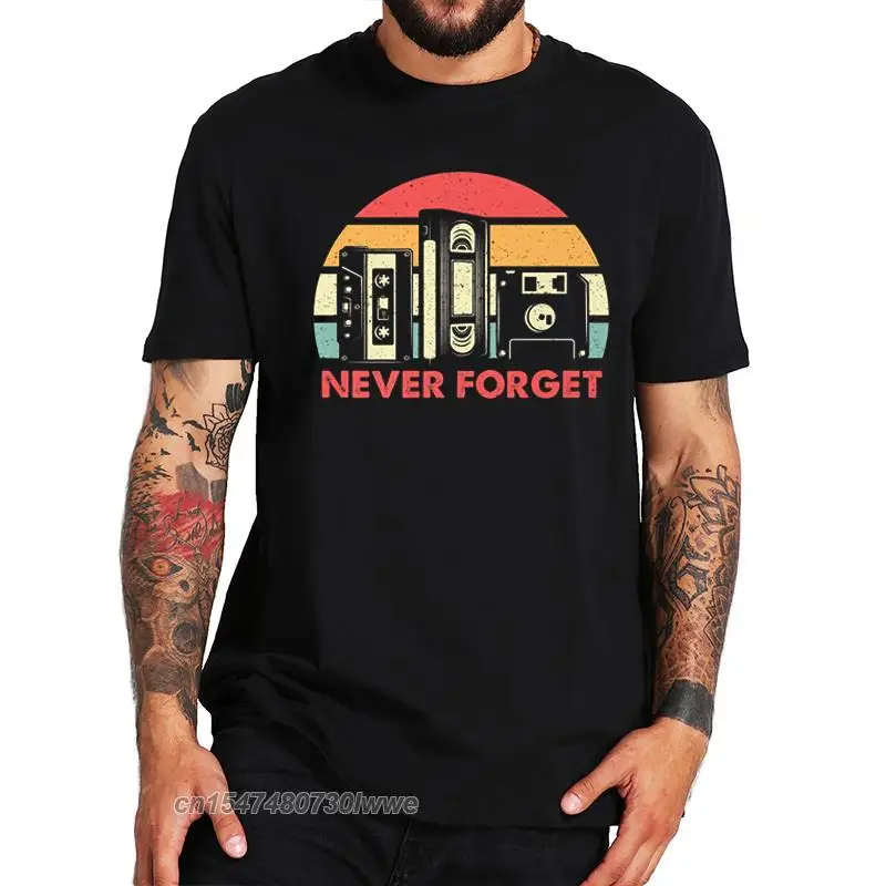 Vintage Retro T Shirt Never Forget Colorful Classic Tee Soft Cotton Eu Size Tops Tshirt Male Female
Vintage Retro T Shirt Never Forget Colorful Classic Tee Soft Cotton Eu Size Tops Tshirt Male Female