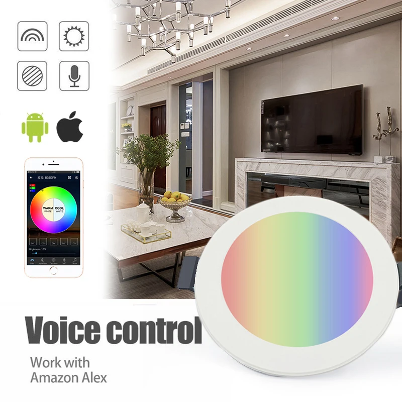 Умный светодиодный потолочный светильник Tuya Zigbee 3,0 RGB, изменение цвета, RGBCW 2,5 3,5, 4 дюйма, круглый потолочный светильник, комнатное точечное освещение Alexa Smartthi
Умный светодиодный потолочный светильник Tuya Zigbee 3,0 RGB, изменение цвета, RGBCW 2,5 3,5, 4 дюйма, круглый потолочный светильник, комнатное точечное освещение Alexa Smartthi