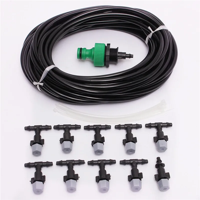 5M DIY Drip Irrigation System Automatic Watering Irrigation System Kit Garden Hose Micro Drip Watering Kits Adjustable Dripper
5M DIY Drip Irrigation System Automatic Watering Irrigation System Kit Garden Hose Micro Drip Watering Kits Adjustable Dripper