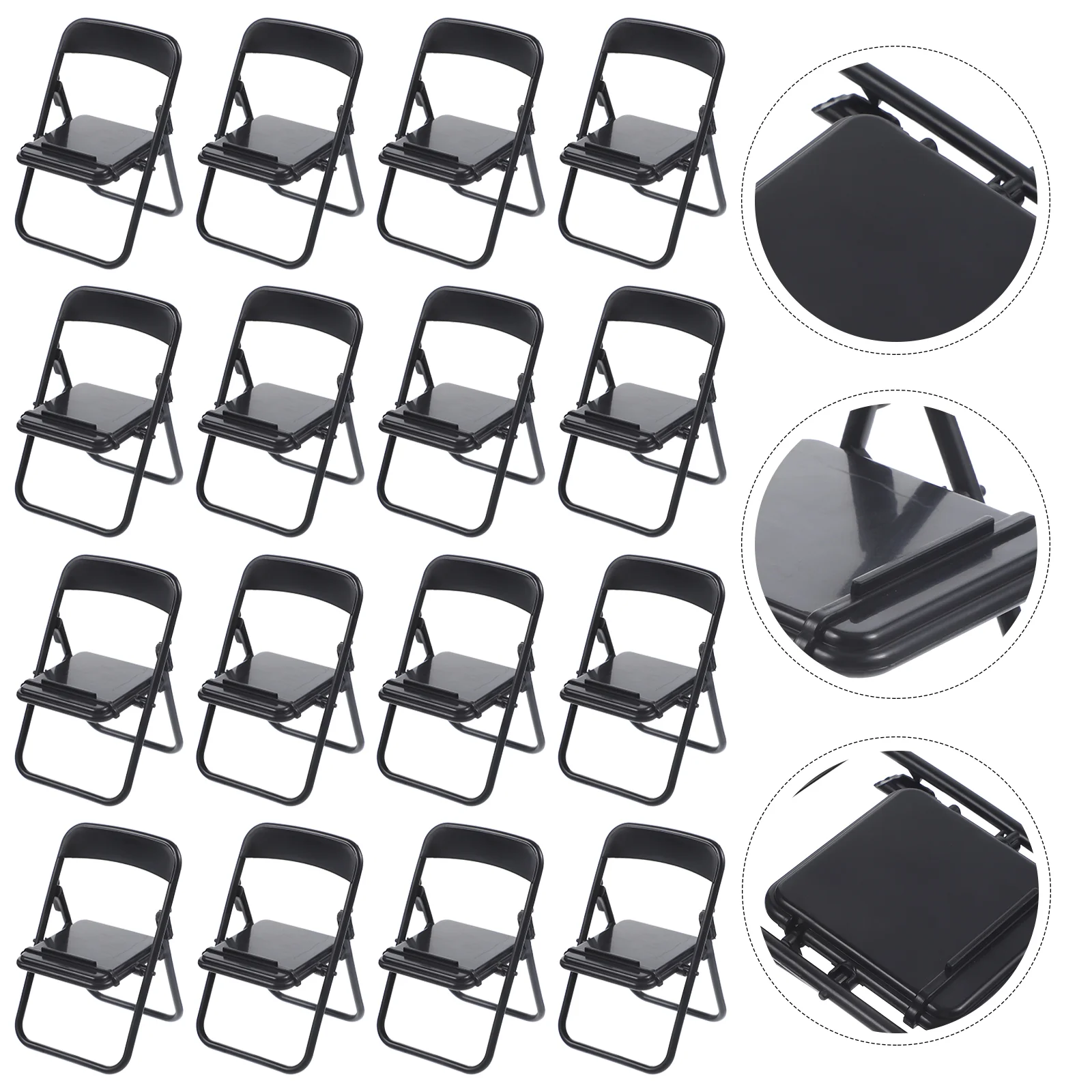 20 Pcs Chair Foldable Folding Phone Stand Miniature Furniture Model Decorate Cellphone Bracket Fodable Decoration
20 Pcs Chair Foldable Folding Phone Stand Miniature Furniture Model Decorate Cellphone Bracket Fodable Decoration