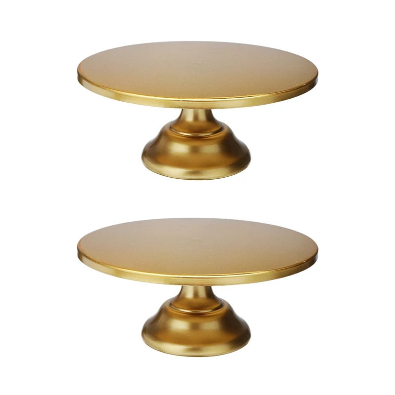 2X 12 Inch Iron Round Cake Stand Cake Plate Pedestal Dessert Holder Wedding Birthday Party-Gold
2X 12 Inch Iron Round Cake Stand Cake Plate Pedestal Dessert Holder Wedding Birthday Party-Gold