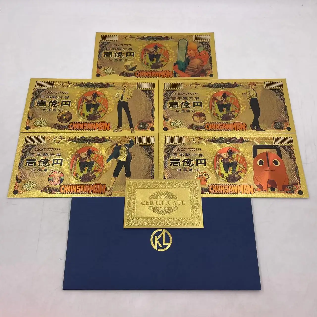 У нас есть больше банкнот манга из японского аниме золота для сувенирных подарков и коллекции, для классической коллекции памяти детства
У нас есть больше банкнот манга из японского аниме золота для сувенирных подарков и коллекции, для классической коллекции памяти детства