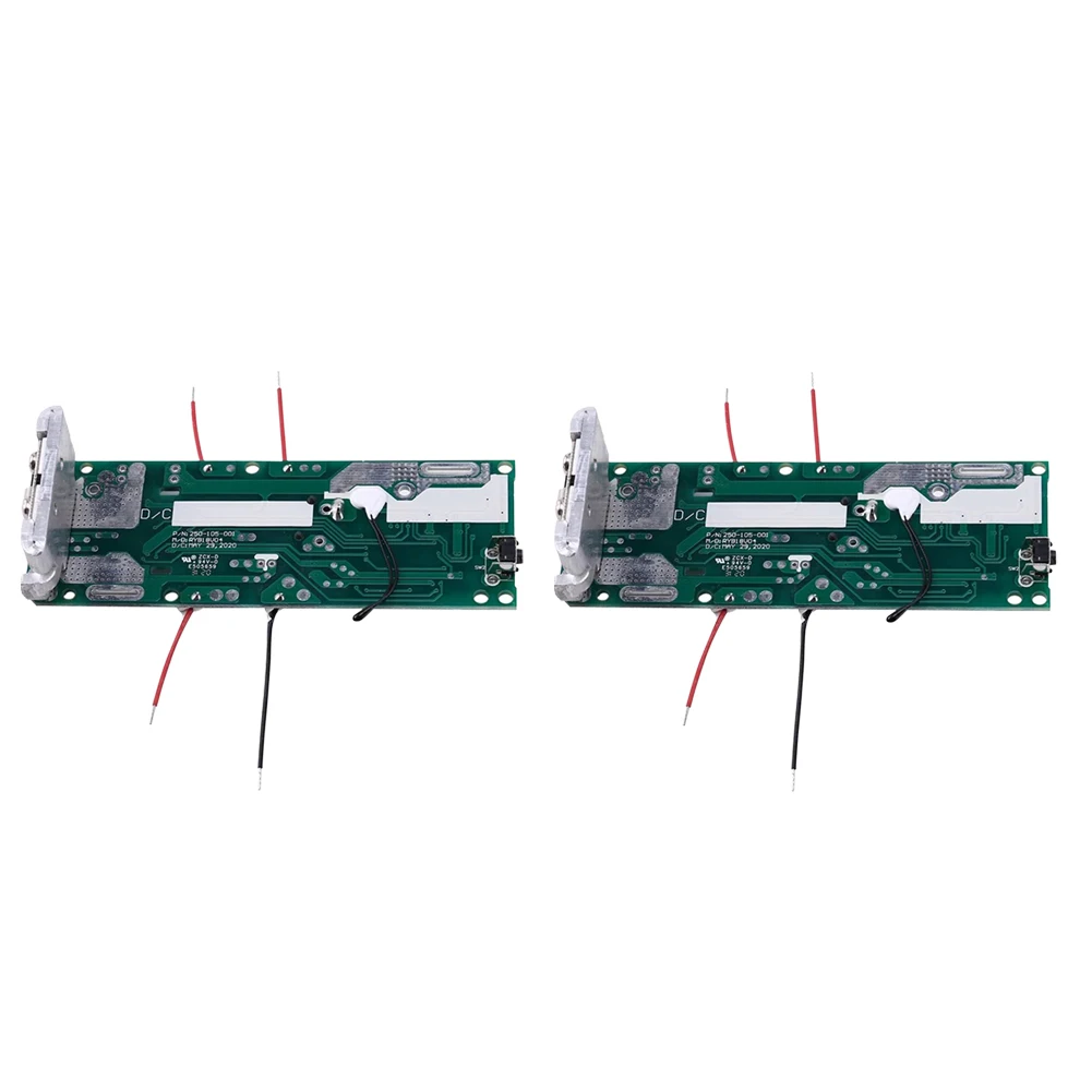 2 Pcs Li-Ion Battery Charging Protection Circuit Board PCB 11*4*2.3cm For 20V P108 RB18L40 Electric Power Tool Accessories
2 Pcs Li-Ion Battery Charging Protection Circuit Board PCB 11*4*2.3cm For 20V P108 RB18L40 Electric Power Tool Accessories