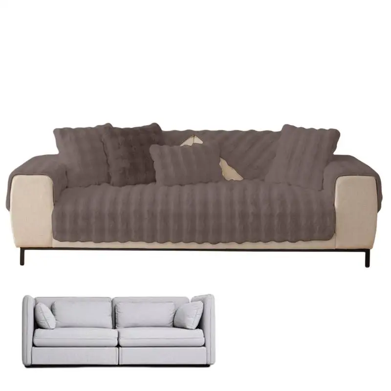 Plush Sofa Cover Thicken Sofa Slipcover Super Soft Non-Slip Furniture Protectors For Dogs Kids Machine Washable Floor Mat
Plush Sofa Cover Thicken Sofa Slipcover Super Soft Non-Slip Furniture Protectors For Dogs Kids Machine Washable Floor Mat