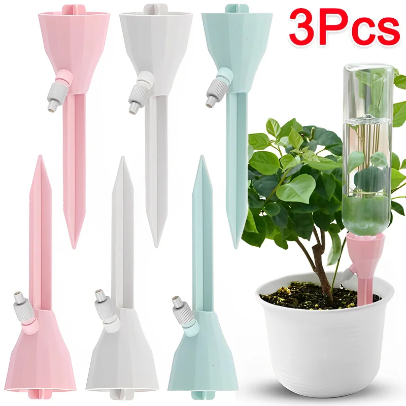 3PCS Automatic Drip Irrigation Watering System Automatic Waterer for Plants Flower Indoor Household Garden Watering Device
3PCS Automatic Drip Irrigation Watering System Automatic Waterer for Plants Flower Indoor Household Garden Watering Device