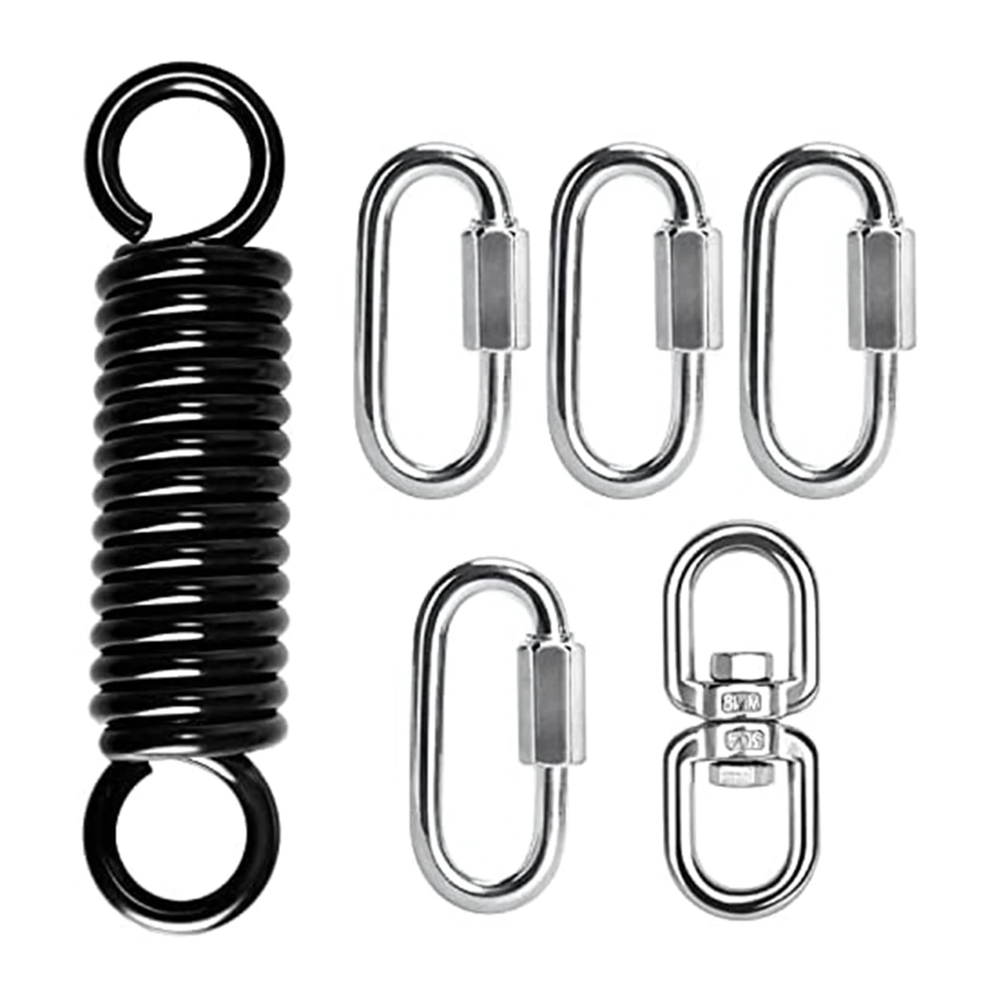 Swing Spring For Hanging Chair,250Kg Capacity Hammock Swing Extension Closed Spring,For Hanging Chair,Hammock,Yoga,Etc
Swing Spring For Hanging Chair,250Kg Capacity Hammock Swing Extension Closed Spring,For Hanging Chair,Hammock,Yoga,Etc