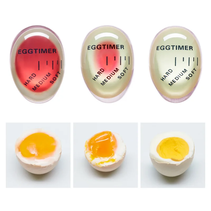 

Egg Boiling Tools Color Eggs Cooking Changing Yummy Soft Hard Boiled Kitchen Gadgets Timer Egg Storage Home Kitchen Utensils