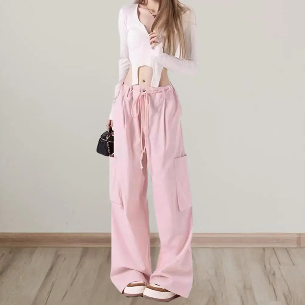 Брюки-карго Женские повседневные, уличная одежда, свободные прямые штаны с широкими штанинами, на шнуровке, модные спортивные
Брюки-карго Женские повседневные, уличная одежда, свободные прямые штаны с широкими штанинами, на шнуровке, модные спортивные