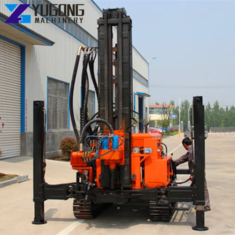 

CE Certification YG-X180 Water Drilling Rig Crawler Type Portable Water Well Drill Rig Machines