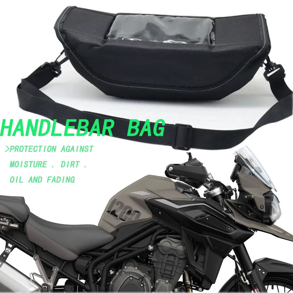 For Tiger 800 Tiger 1200 Tiger Sport Motorcycle Waterproof and dust-proof handle storage bag Mobile phonenavigation bag
For Tiger 800 Tiger 1200 Tiger Sport Motorcycle Waterproof and dust-proof handle storage bag Mobile phonenavigation bag