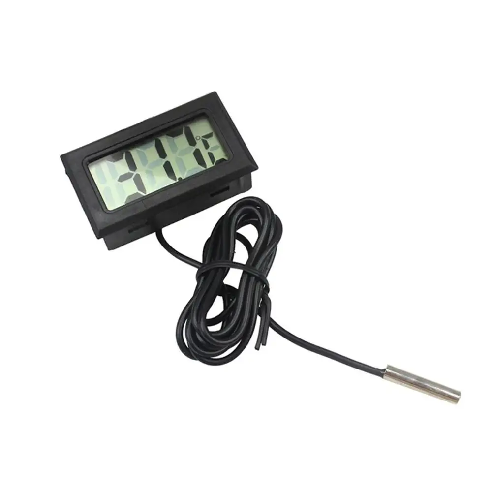 

Новинка, миниатюрный Термометр-Гигрометр с цифровым ЖК-дисплеем, датчик температуры для помещений и улицы, для автомобиля и дома
