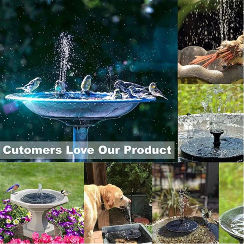 Floating Solar Fountain Garden Waterfall Fountain Pool Pond Bird Bath Solar Panel Powered Home Garden Fountain Decoration
Floating Solar Fountain Garden Waterfall Fountain Pool Pond Bird Bath Solar Panel Powered Home Garden Fountain Decoration