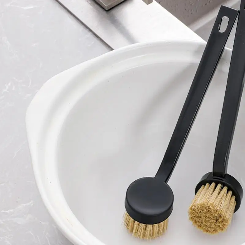 Not Hurt Small Brush Black Household Cleaning Brush Non-stick Pan Dishwashing Brush Kitchen Accessories Long Handle Kitchen
Not Hurt Small Brush Black Household Cleaning Brush Non-stick Pan Dishwashing Brush Kitchen Accessories Long Handle Kitchen