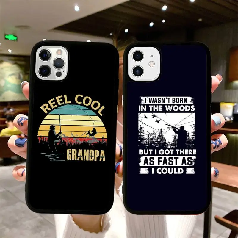 Hunting fishing man Phone Case Silicone PC+TPU Case for iPhone 11 12 13 Pro Max 8 7 6 Plus X SE XR Hard Fundas 
Hunting fishing man Phone Case Silicone PC+TPU Case for iPhone 11 12 13 Pro Max 8 7 6 Plus X SE XR Hard Fundas