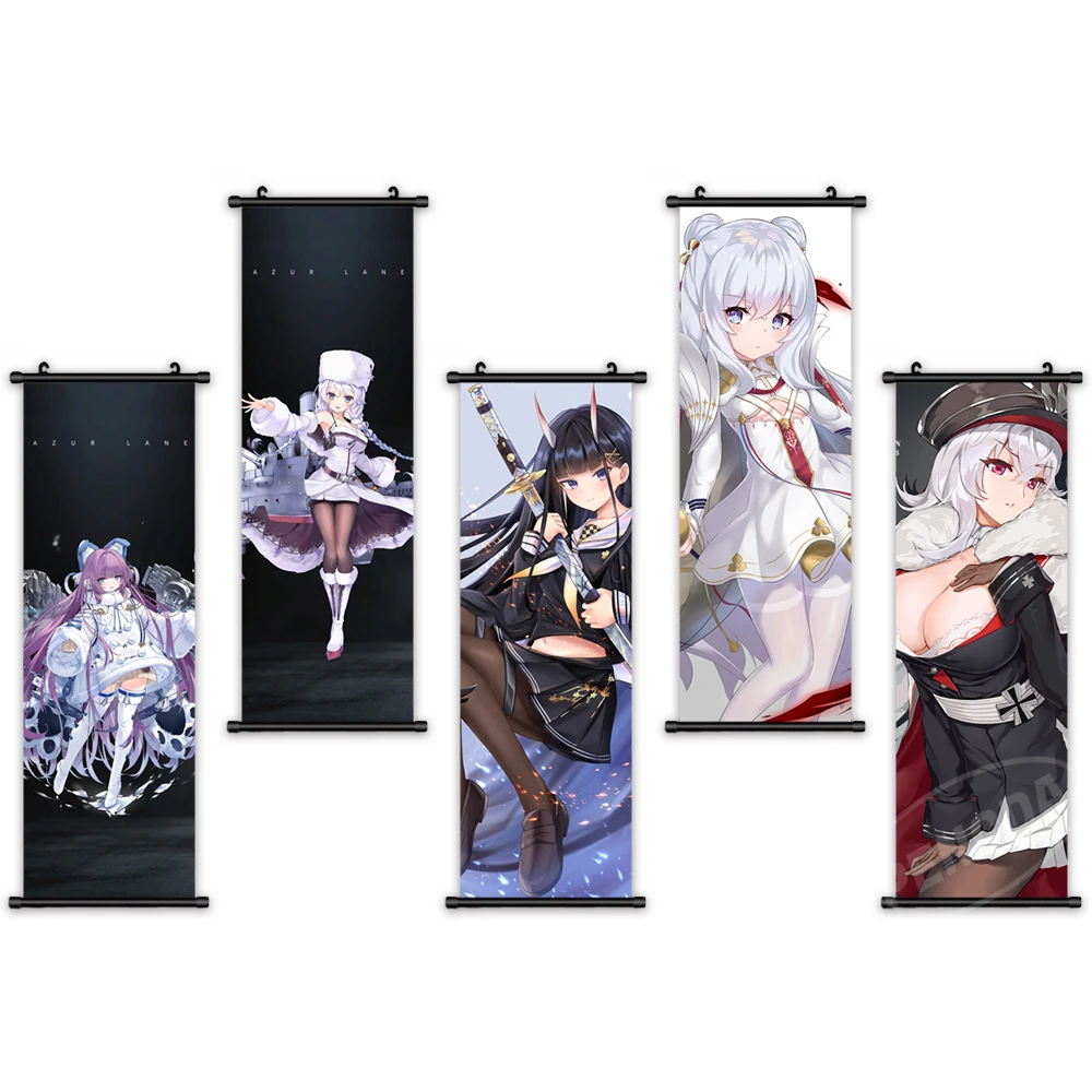 Wall Art Azur Lane Canvas Mural Anime Pictures Shirakami Fubuki Painting Printed Game Poster Plastic Hanging Scrolls Home Decor
Wall Art Azur Lane Canvas Mural Anime Pictures Shirakami Fubuki Painting Printed Game Poster Plastic Hanging Scrolls Home Decor
