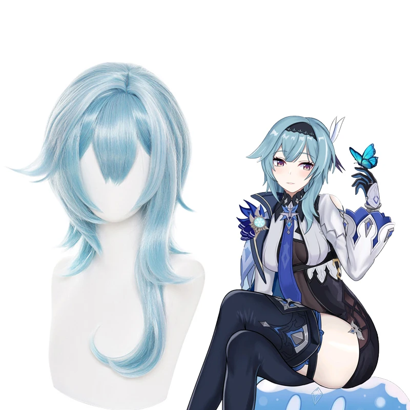 Парик для косплея эула Лоуренса из игры «Genshin Impact», косплей HSIU Ice Lake Blue смешанные белые короткие волосы, фонарик + парик, парик для косплея
Парик для косплея эула Лоуренса из игры «Genshin Impact», косплей HSIU Ice Lake Blue смешанные белые короткие волосы, фонарик + парик, парик для косплея