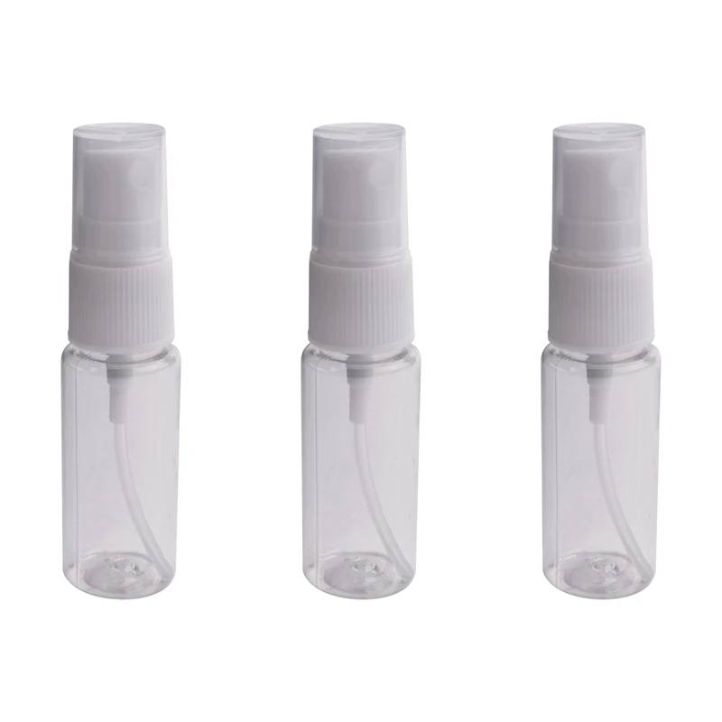60Pcs 20Ml Portable Small Transparent Plastic Empty Spray Bottle Refillable Bottles 
60Pcs 20Ml Portable Small Transparent Plastic Empty Spray Bottle Refillable Bottles