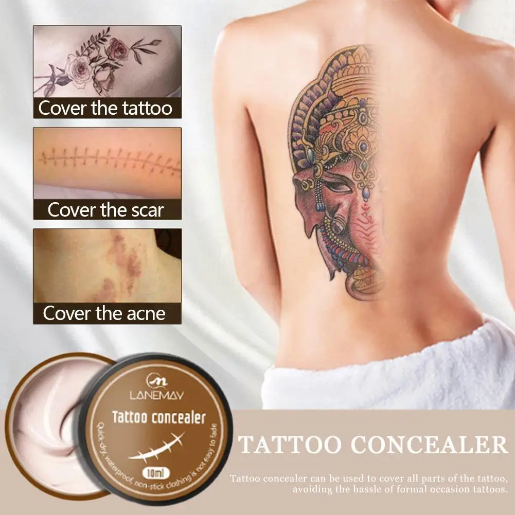 10ml Tattoo Concealer Cover Acne Marks Freckles Scar Makeup Men Natural Concealer Women Waterproof Brightening Tattoo Birth L0N7
10ml Tattoo Concealer Cover Acne Marks Freckles Scar Makeup Men Natural Concealer Women Waterproof Brightening Tattoo Birth L0N7