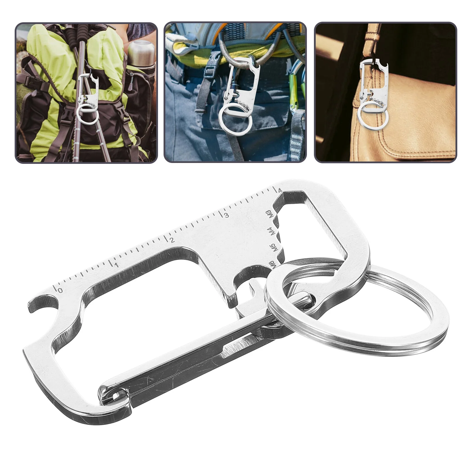 Bottle Buckle Keys Storage Camping Supply Kettle Backpack Hanging Water Jug Heavy Duty Metal Strap
Bottle Buckle Keys Storage Camping Supply Kettle Backpack Hanging Water Jug Heavy Duty Metal Strap