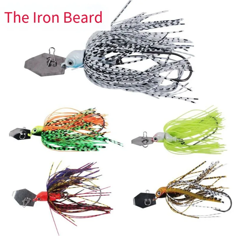 New Longshot 10g/14g Water Block Board Beard Luya Bait Anti-Hanging Compound Rotating Sequin Beard
New Longshot 10g/14g Water Block Board Beard Luya Bait Anti-Hanging Compound Rotating Sequin Beard