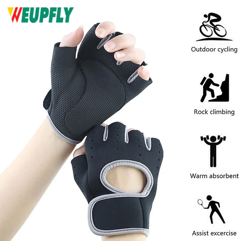 1Pair Men Fitness Heavyweight Training Half Finger Gloves Non-Slip Breathable Wrist Support Bodybuilding Weightlifting Sports
1Pair Men Fitness Heavyweight Training Half Finger Gloves Non-Slip Breathable Wrist Support Bodybuilding Weightlifting Sports