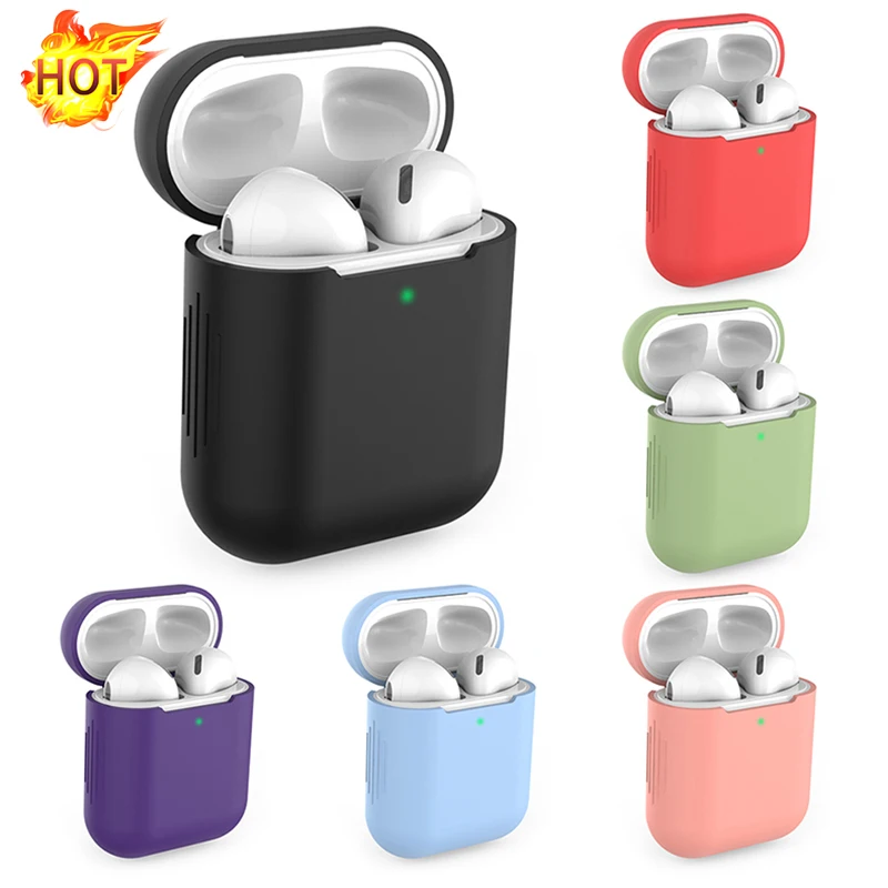 Case For Airpods 1 2 Protective Case Slim Skin Silicone Earphones Cover Drop-proof Charging Box Case For Apple AirPod 1 2
Case For Airpods 1 2 Protective Case Slim Skin Silicone Earphones Cover Drop-proof Charging Box Case For Apple AirPod 1 2