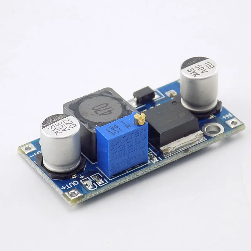 DC-DC Step-down Power Supply LM2596S Module 3A Adjustable Voltage Regulator 24V 12V 5V 3V Step-down Module
DC-DC Step-down Power Supply LM2596S Module 3A Adjustable Voltage Regulator 24V 12V 5V 3V Step-down Module