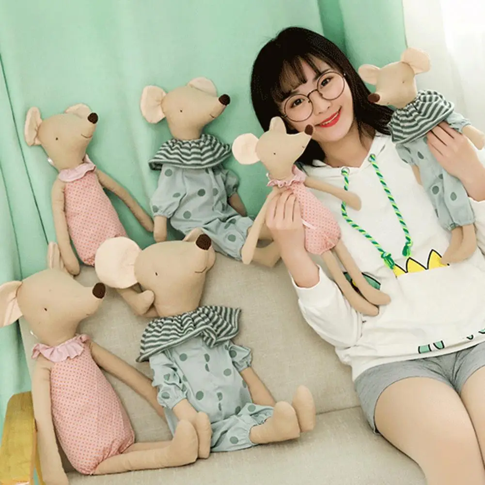 Cute Soft Long Legs Pink Dot Clothes Animal Mouse Stuffed Doll Sofa Decoration Mouse Plush Ornament Mouse Plush Doll
Cute Soft Long Legs Pink Dot Clothes Animal Mouse Stuffed Doll Sofa Decoration Mouse Plush Ornament Mouse Plush Doll