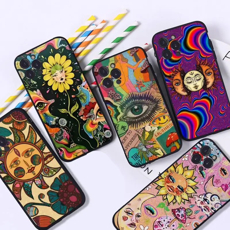 Indie Hippie Art Phone Case For iPhone 8 7 6 6S Plus X SE 2020 XR XS 14 11 12 13 Mini Pro Max Mobile Case 
Indie Hippie Art Phone Case For iPhone 8 7 6 6S Plus X SE 2020 XR XS 14 11 12 13 Mini Pro Max Mobile Case