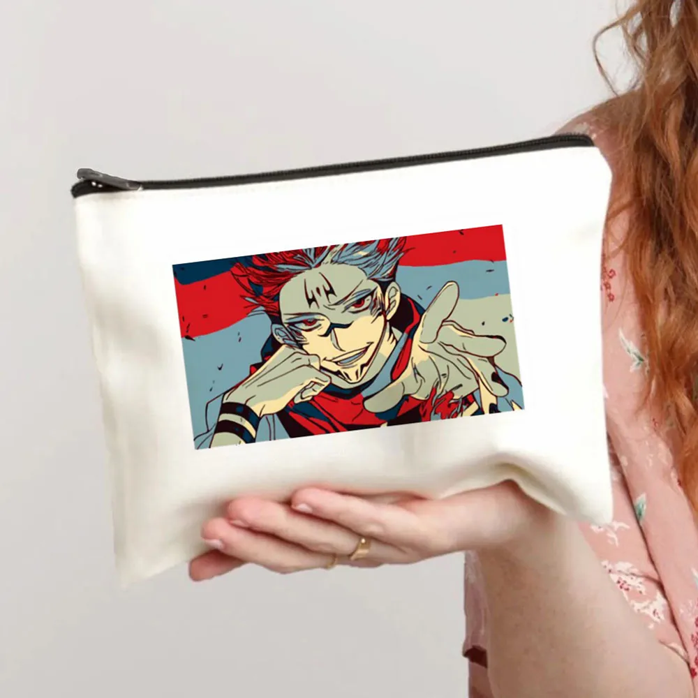Japanese Anime Girl Makeup Bag Female Pattern Classic Organizer Bag Lady Pouches for Travel Bags Pouch Women's Cosmetic Bag
Japanese Anime Girl Makeup Bag Female Pattern Classic Organizer Bag Lady Pouches for Travel Bags Pouch Women's Cosmetic Bag
