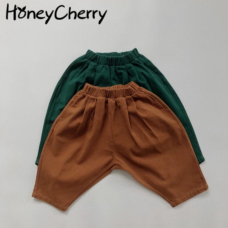 HoneyCherry Korean Children's Trousers Autumn And Winter New Style Boys And Girls Retro Harem Pants Loose Casual Trousers
HoneyCherry Korean Children's Trousers Autumn And Winter New Style Boys And Girls Retro Harem Pants Loose Casual Trousers