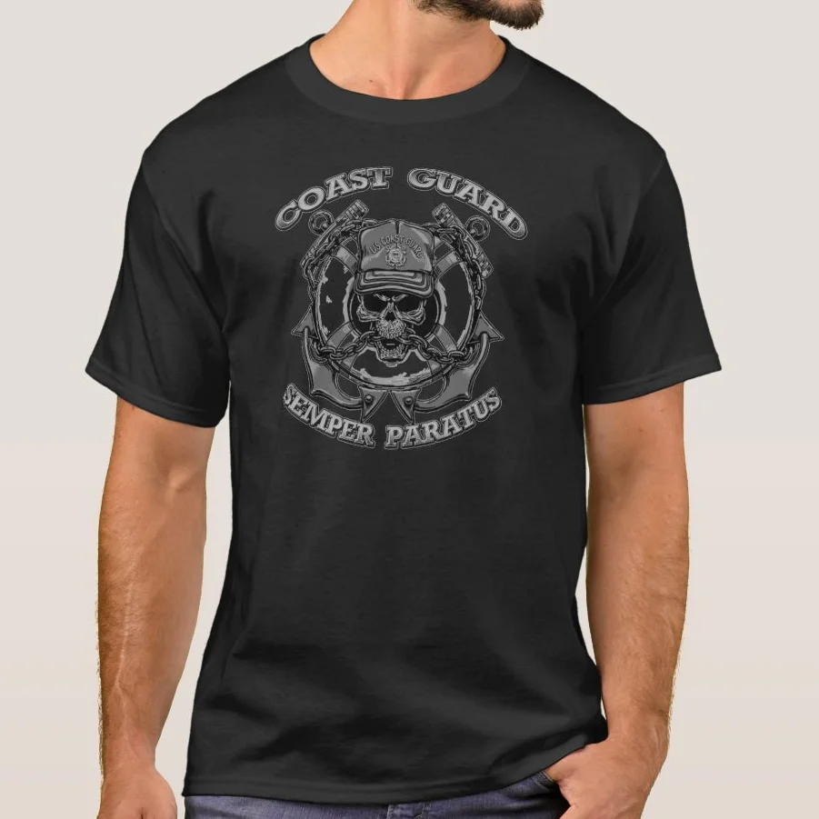 US Coast Guard Skull Tattoo Printed Premium T-Shirt. Summer Cotton Short Sleeve O-Neck Mens T Shirt S-3XL
US Coast Guard Skull Tattoo Printed Premium T-Shirt. Summer Cotton Short Sleeve O-Neck Mens T Shirt S-3XL