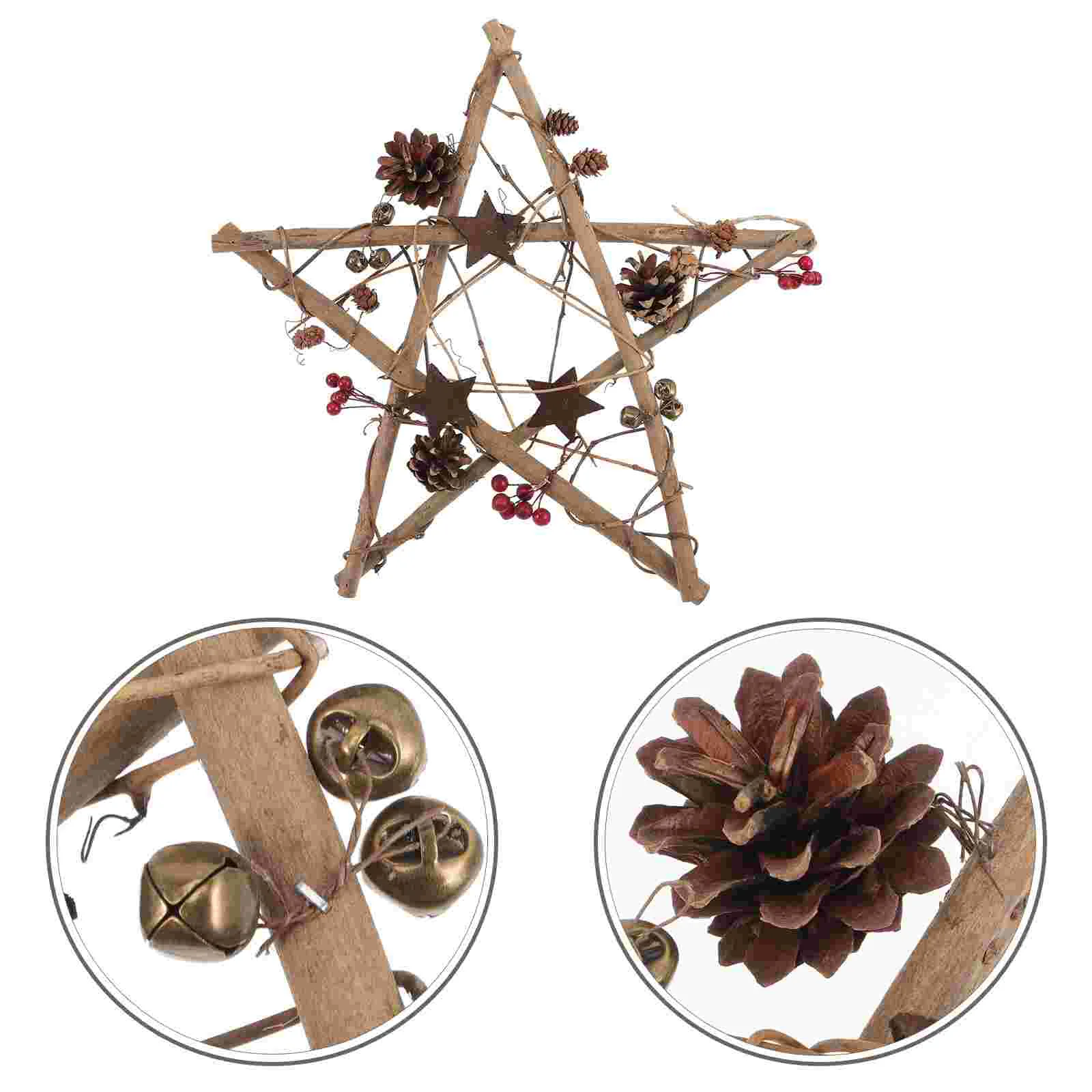 Xmas Christmas Tree Star Decor Hanging Ornaments Wreath Party Ornament Door Wicker Rattan Pendants Craft Props Topper Bells
Xmas Christmas Tree Star Decor Hanging Ornaments Wreath Party Ornament Door Wicker Rattan Pendants Craft Props Topper Bells
