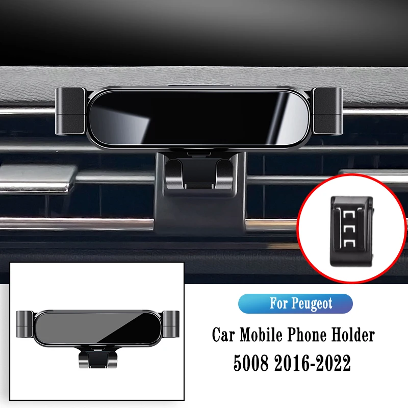 Car Phone Holder For Peugeot 5008 2016-2022 Gravity Navigation Bracket GPS Stand Air Outlet Clip Rotatable Support Accessories
Car Phone Holder For Peugeot 5008 2016-2022 Gravity Navigation Bracket GPS Stand Air Outlet Clip Rotatable Support Accessories