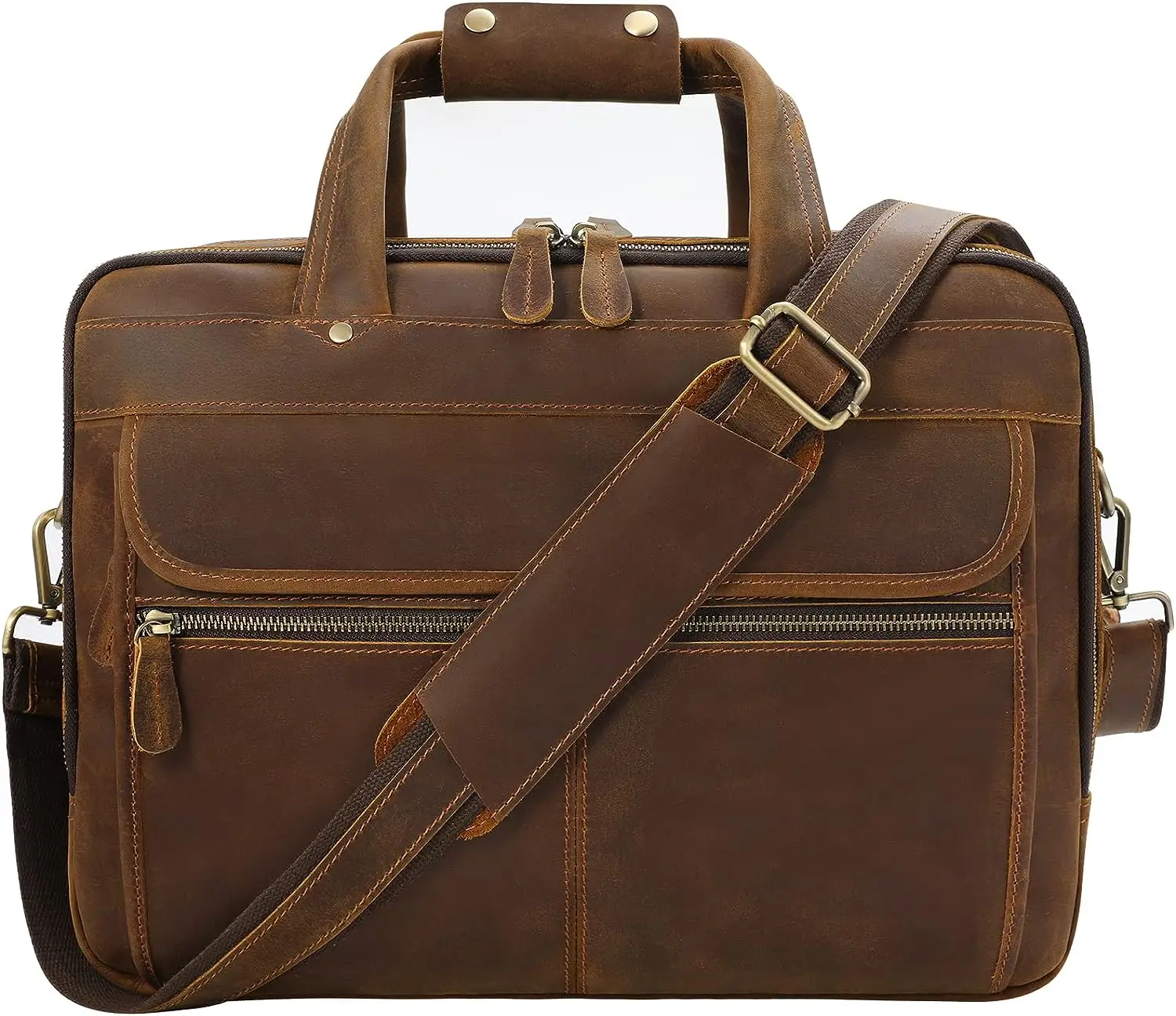Leather Briefcase for Men Leather Handmade Men's Business Travel Briefcase Messenger Bag Brown Satchel Bags 15.6 Inch Laptop
Leather Briefcase for Men Leather Handmade Men's Business Travel Briefcase Messenger Bag Brown Satchel Bags 15.6 Inch Laptop