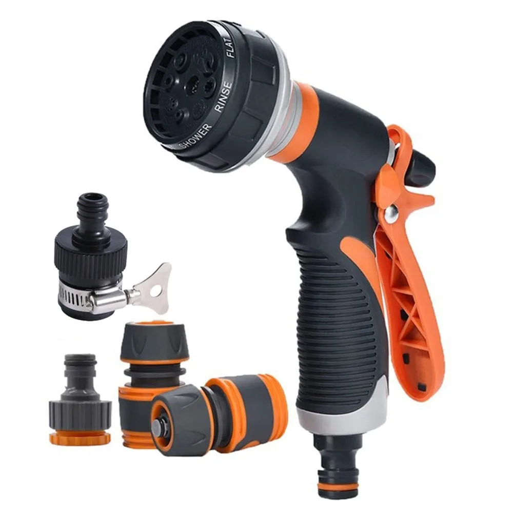 Durable Adjustable 8-Function Water Lawn Watering Car Washing Spray Multifunction Garden Greening Irrigation Water
Durable Adjustable 8-Function Water Lawn Watering Car Washing Spray Multifunction Garden Greening Irrigation Water