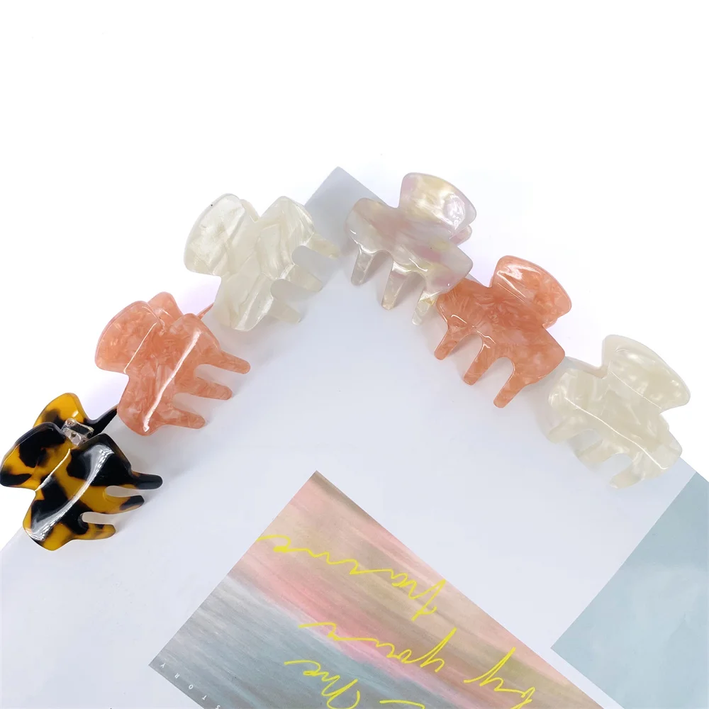 Заколки-пряжки для волос, акриловые заколки желеобразных цветов для конского хвоста, Женские аксессуары для укладки волос
Заколки-пряжки для волос, акриловые заколки желеобразных цветов для конского хвоста, Женские аксессуары для укладки волос