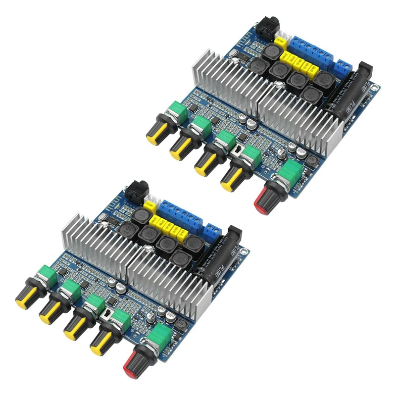 2X TPA3116D2 DC12V-24V Bluetooth 4.2 Subwoofer Audio Amplifier Board 2.1 Channel Power 2 X 50W+100W TPA3116 Amplificador
2X TPA3116D2 DC12V-24V Bluetooth 4.2 Subwoofer Audio Amplifier Board 2.1 Channel Power 2 X 50W+100W TPA3116 Amplificador