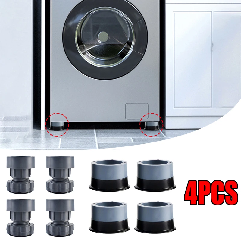 New 4Pcs Anti Vibration Pads Non-Slip Rubber Feet Mat Legs Washing Machine Support Dampers Stand Universal Furniture Foot Base
New 4Pcs Anti Vibration Pads Non-Slip Rubber Feet Mat Legs Washing Machine Support Dampers Stand Universal Furniture Foot Base