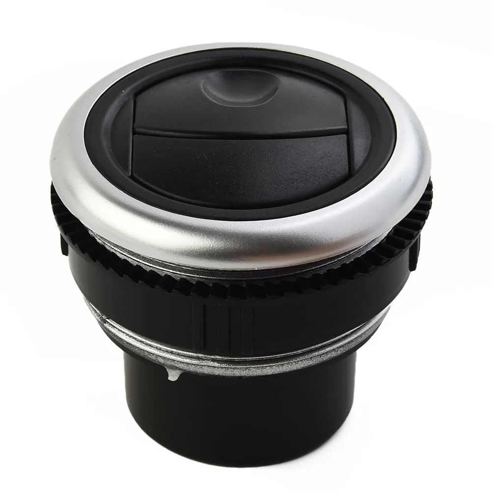 Air Conditioning Rotation Air Outlet Vent Dashboard Black+silver High Quality 1pcs 58mm For General Motorhomes
Air Conditioning Rotation Air Outlet Vent Dashboard Black+silver High Quality 1pcs 58mm For General Motorhomes