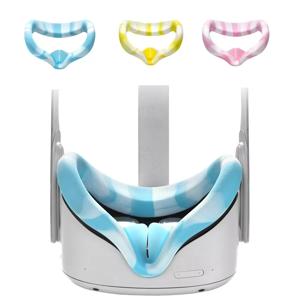 For Oculus Quest VR2 Face Pad Cushion Face Cover Bracket Protective Mat Eye Pad For Oculus Quest 2 VR Headset Colorful Cover
For Oculus Quest VR2 Face Pad Cushion Face Cover Bracket Protective Mat Eye Pad For Oculus Quest 2 VR Headset Colorful Cover