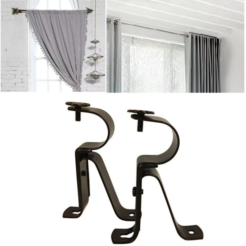 G2AB Adjustable Curtain Rod Bracket 28mm Metal Curtain Brackets Holder Holes Home Premium Rod Bracket for Home Office
G2AB Adjustable Curtain Rod Bracket 28mm Metal Curtain Brackets Holder Holes Home Premium Rod Bracket for Home Office
