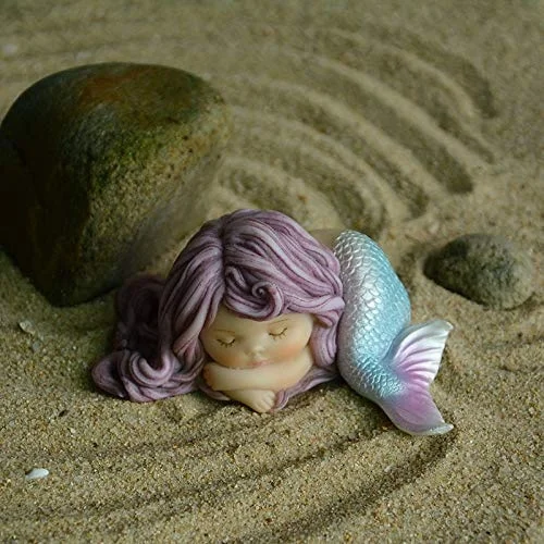 starbluegarden Amusing Miniature Fairy Garden and Terrarium Sleeping Little Mermaid for Bookshelf Flowerpot Fish Tank
starbluegarden Amusing Miniature Fairy Garden and Terrarium Sleeping Little Mermaid for Bookshelf Flowerpot Fish Tank
