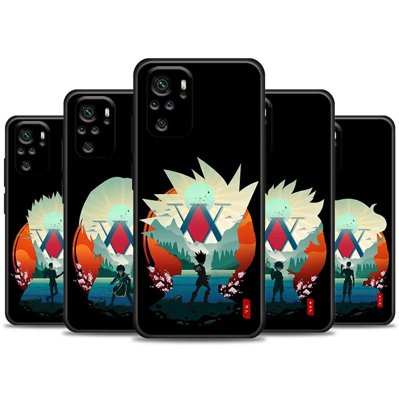 

Hunter x Hunter Japan Anime Phone Case For Redmi Note 10 11 11S 11E 7 8 8T 9 9S 9T Pro Plus 4G 5G Cover Fundas Coques Shell Capa